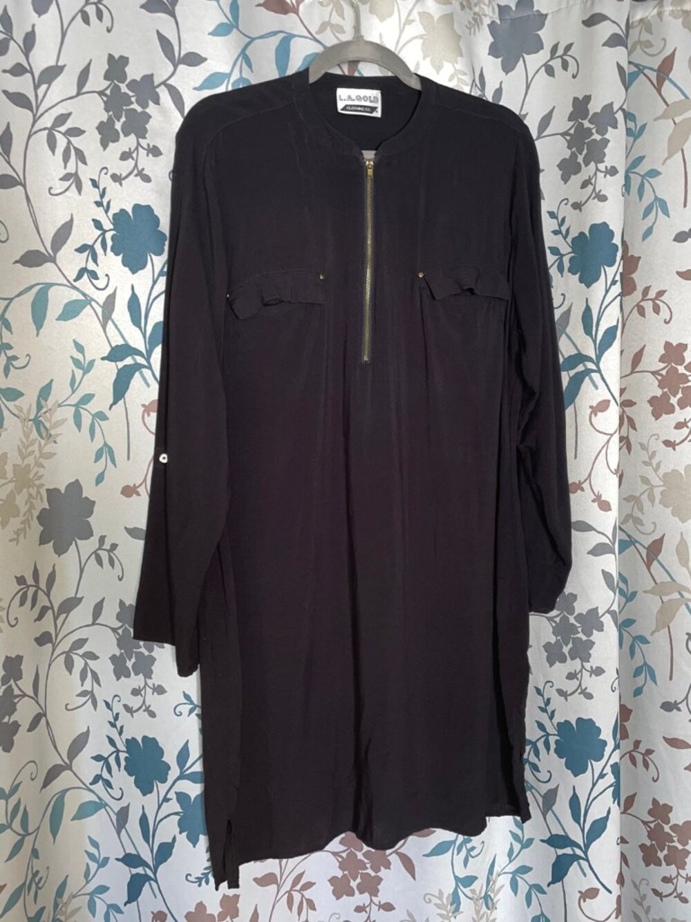 Black Shirt Dress